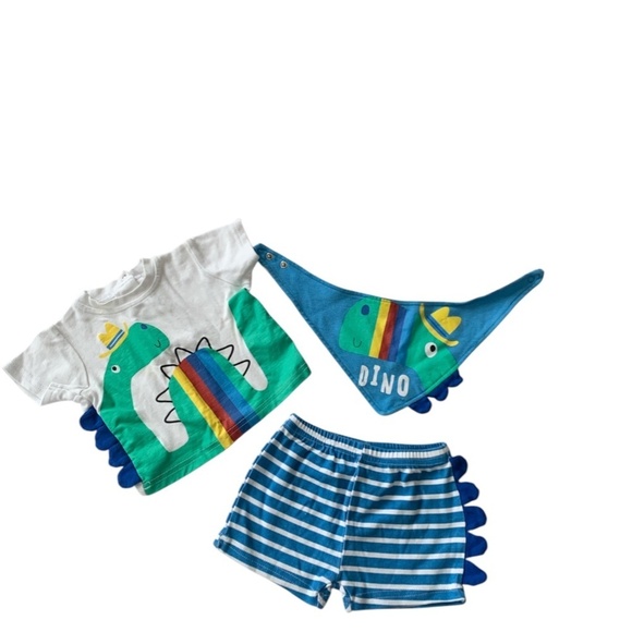 Lily & Jack & Carter Dinosaur Outfit – Size 3-6M |  [💥BUNDLE 4 items] - Picture 2 of 8